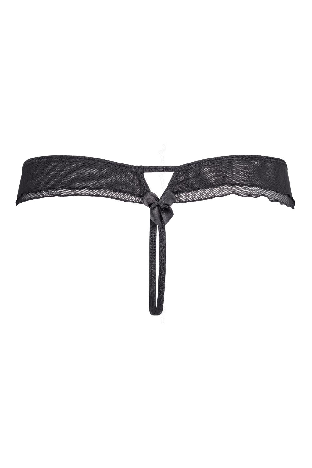 Axami Asteroide Crotchless Thong-Rebel Romance