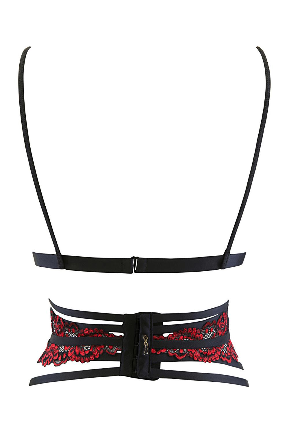 Axami Wild Roses Bralette Corset-Rebel Romance