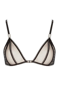 Bracli Manhattan Luxe Crossed Sheer Bra-Rebel Romance