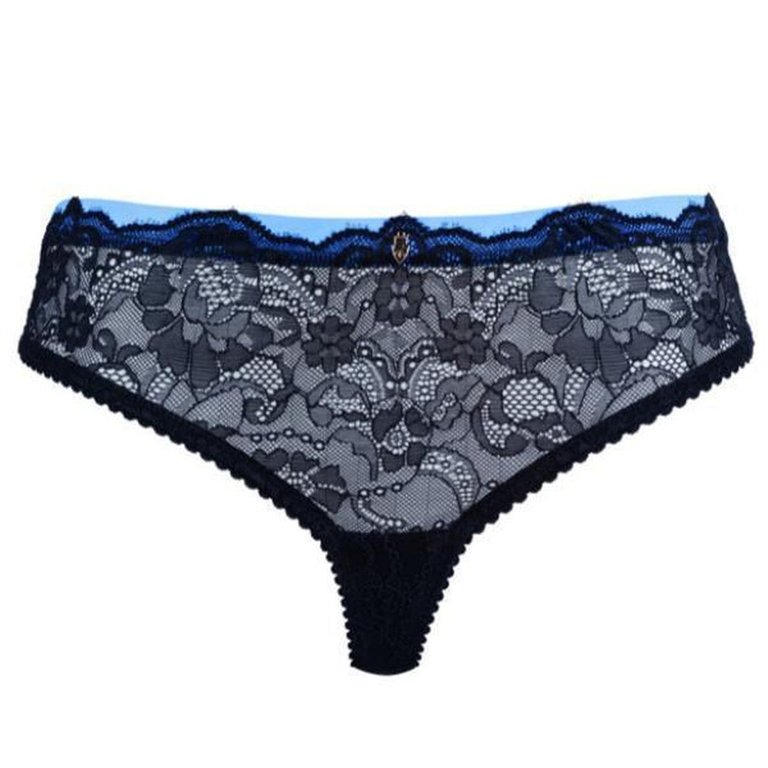 Coco Cavaliere Lace Thong Panty Skyfall-Rebel Romance