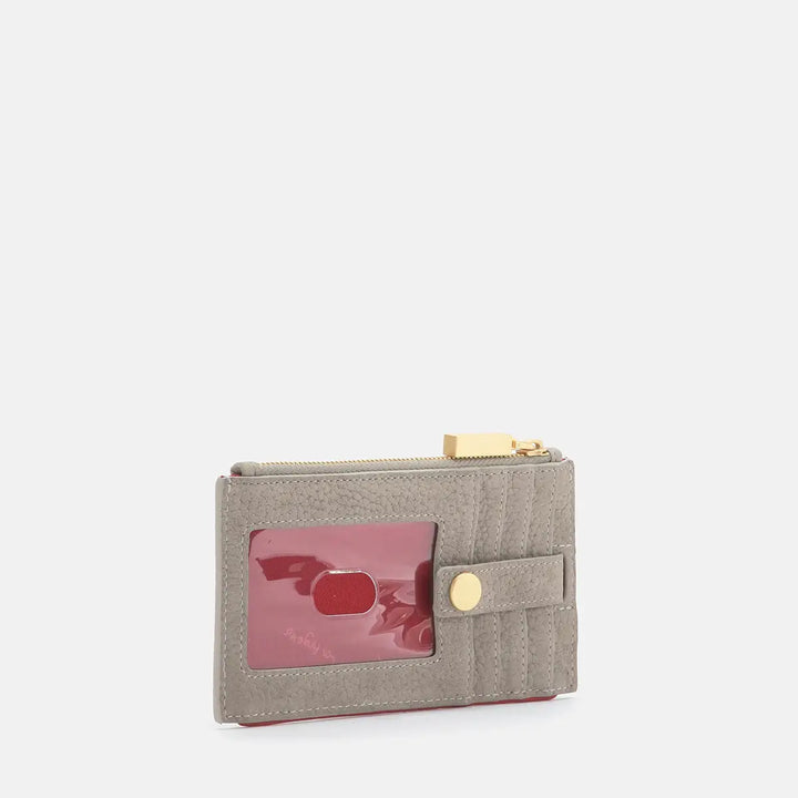 Hammitt 210 West Wallet Grey Natural/Brushed Gold-11048-Gry-Gld-Rebel Romance