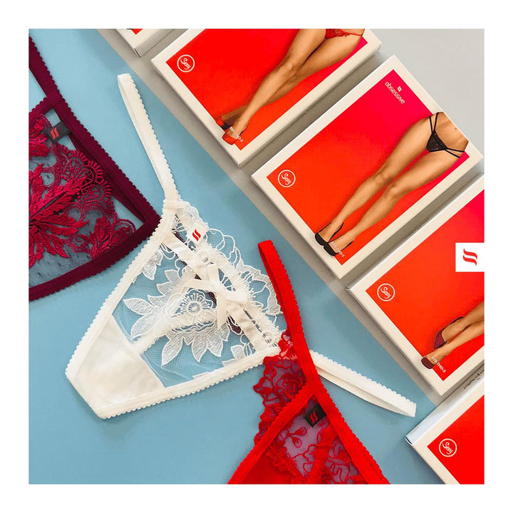 Obsessive Gift Set of 5 Sexy G-String Panties-Rebel Romance