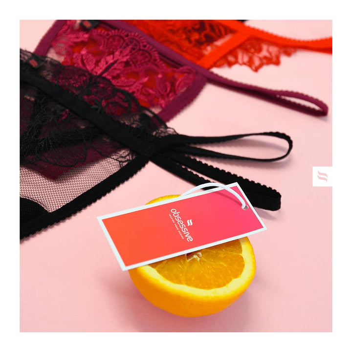 Obsessive Gift Set of 5 Sexy G-String Panties-Rebel Romance